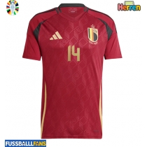 Belgien Dodi Lukebakio #14 Heimtrikot EM 2024 Kurzarm